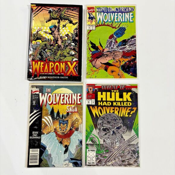 Wolverine Comic Book Lot #10, 50, 75, 100 plus more Hardcover Weapon X Book - Picture 3 of 7